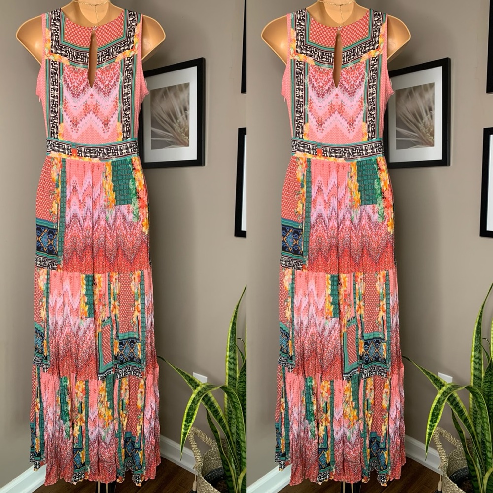 Anthropologie Multicolor Maxi Dress - Picture 7 of 8